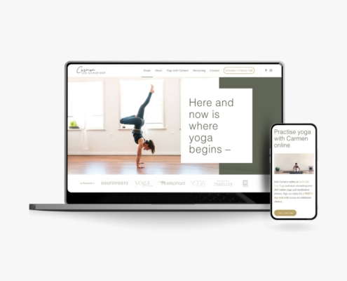 Carmen Lee-Schneider Yoga Instructor - Done Digital Marketing - Brisbane Australia