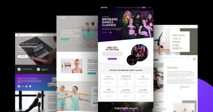 Best Website Designs for Dance and Fitness Studios - Done Digital Marketing - Brisbane Australia