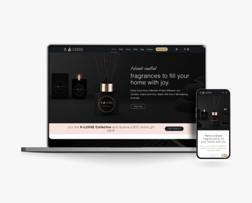 K-luxxe - Hand Crafted Fragrances and Reed Diffusers - Done Digital Marketing - Brisbane Australia
