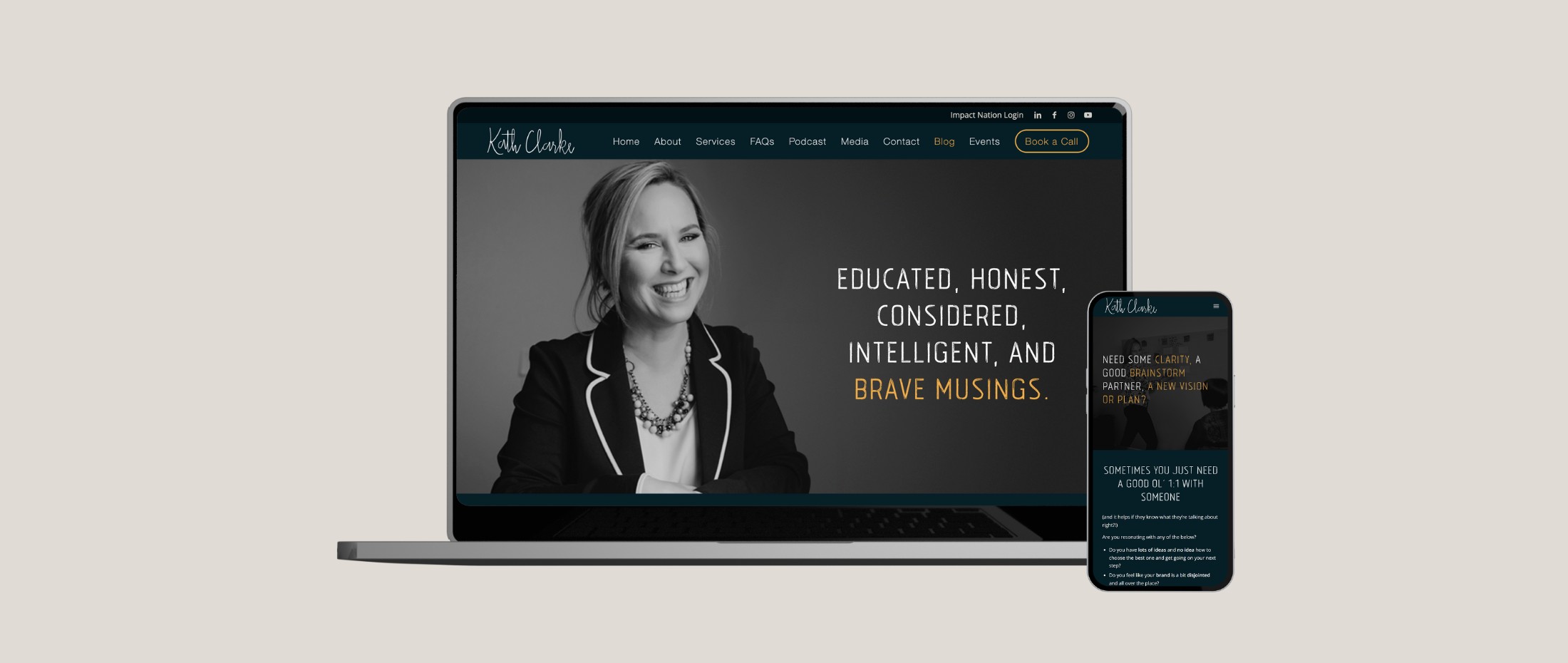 Kath Clarke - Personal Brand Strategist - Done Digital Marketing - Brisbane Australia