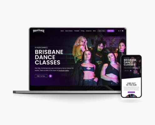 V-Hub Dance Classes - Done Digital Marketing - Brisbane Australia