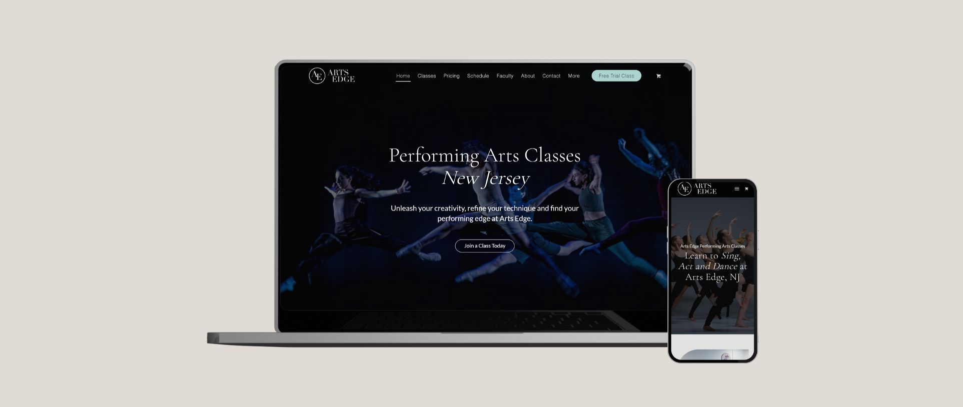 Arts Edge Performing Arts School New Jersey USA - Done Digital Marketing - Brisbane Australia